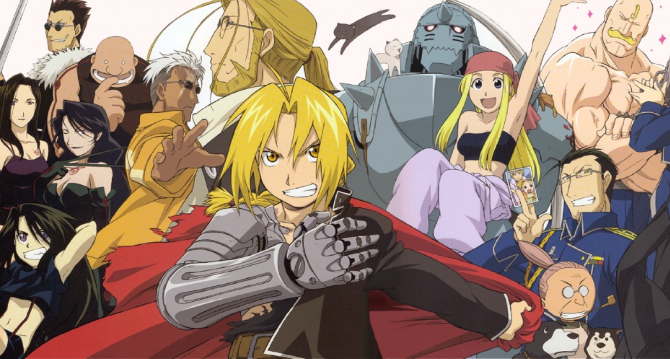 Epic clash of powerful characters in full metal alchemist