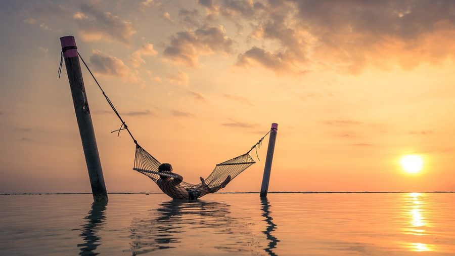 Bali+Hammock+Sunset+Relaxation+Asia+Indonesia+Sun