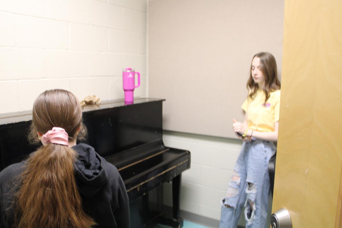 Students preparing for Solo and Ensemble on Saturday, March 8th. 
3/4