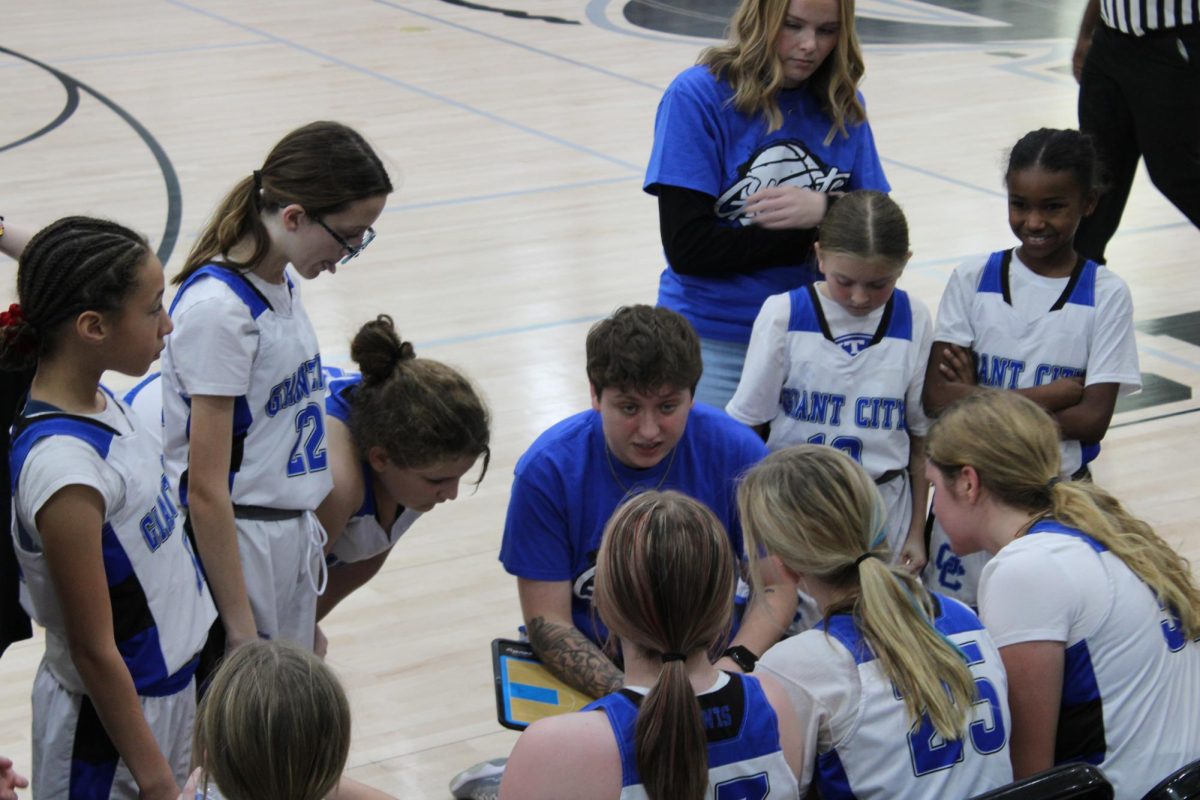 Faith Halliday is coaching her players